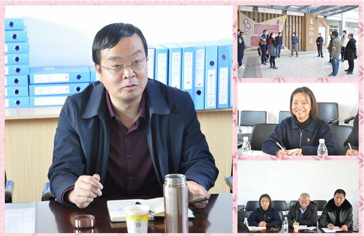 红塔区人民政府副区长何魁到玉溪第十二中学调研