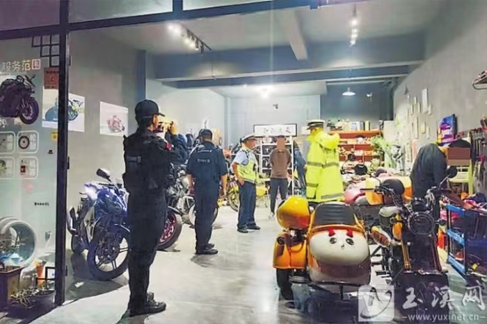 玉溪警方亮剑“飙车炸街”和非法改装车辆 今年已查处237起违法行为